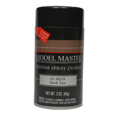 Testors Enamel Spray Dark Tan - Flat - Testors - ModelCars.com