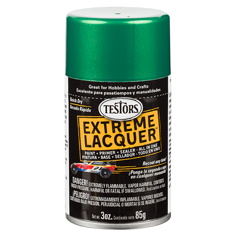 Testors EXTREME LACQUER SPRAY Mystic Emerald - Gloss - Testors - ModelCars.com