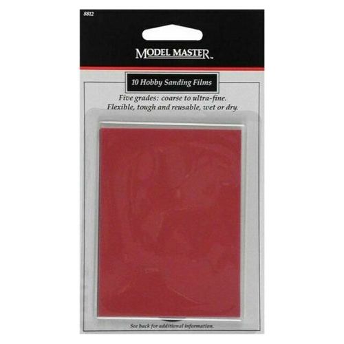 Testors Hobby Sanding Films: Black - Testors - ModelCars.com