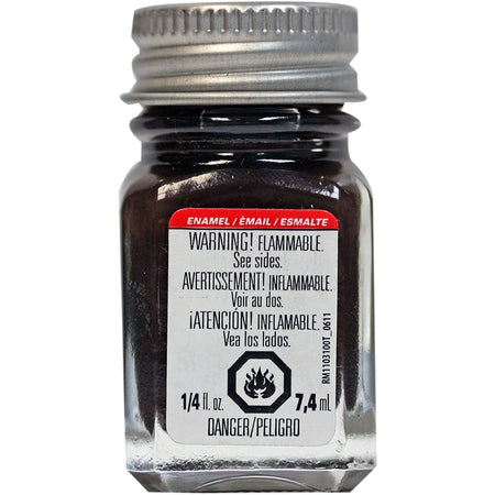 Testors Rubber Enamel Paint 1/4 oz-Testors-ModelCars.com