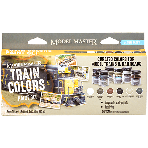 Testors Train Colors Paint Set - Testors - ModelCars.com