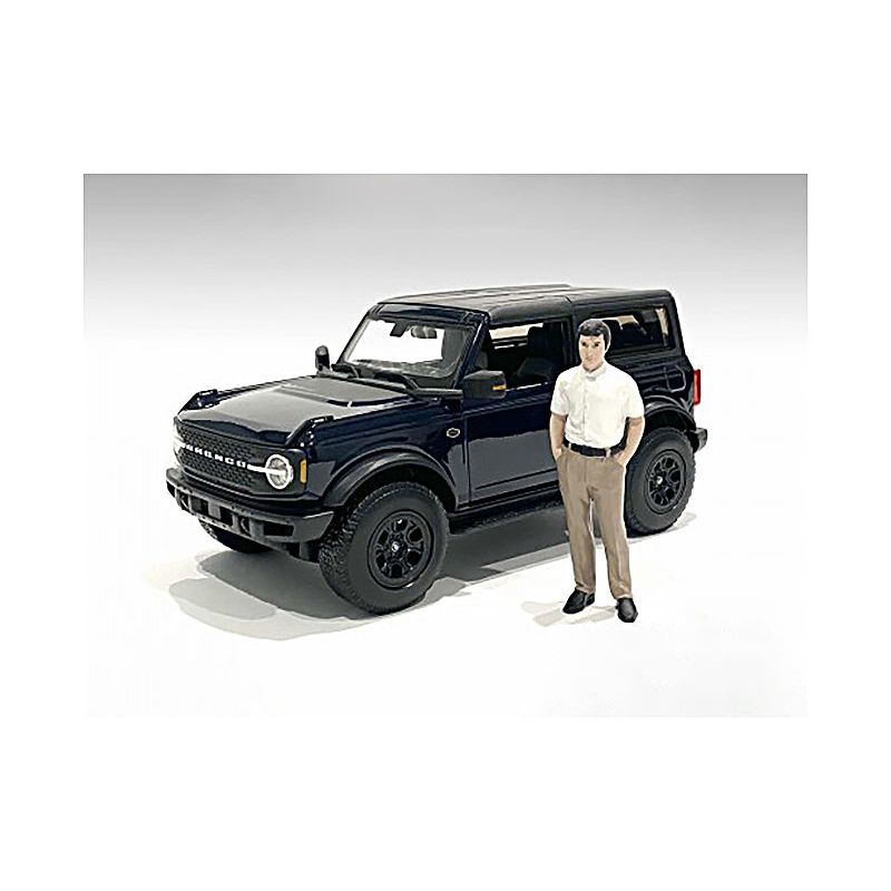 "The Dealership" Customer I Figurine for 1/18 Scale Models by American Diorama - American Diorama - ModelCars.com