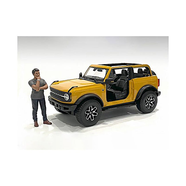"The Dealership" Customer III Figurine for 1/24 Scale Models by American Diorama - American Diorama - ModelCars.com
