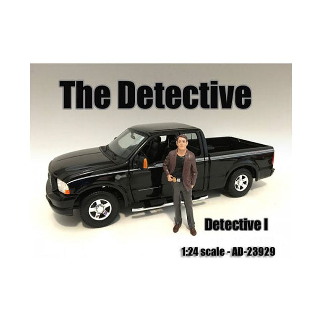 "The Detective 1" Figure For 1:24 Scale Models by American Diorama - American Diorama - ModelCars.com