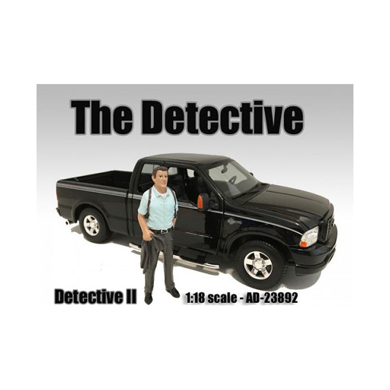 "The Detective 2" Figure For 1:18 Scale Models by American Diorama - American Diorama - ModelCars.com