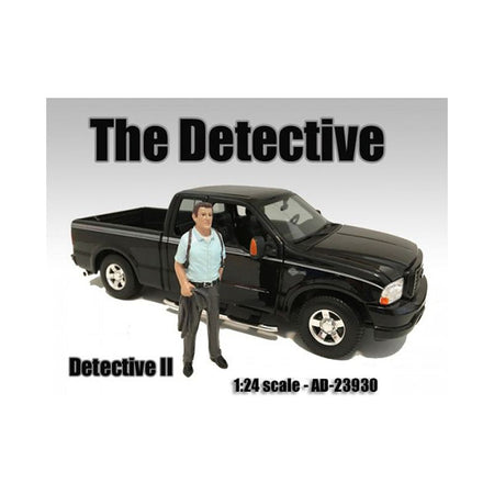 "The Detective 2" Figure For 1:24 Scale Models by American Diorama - American Diorama - ModelCars.com