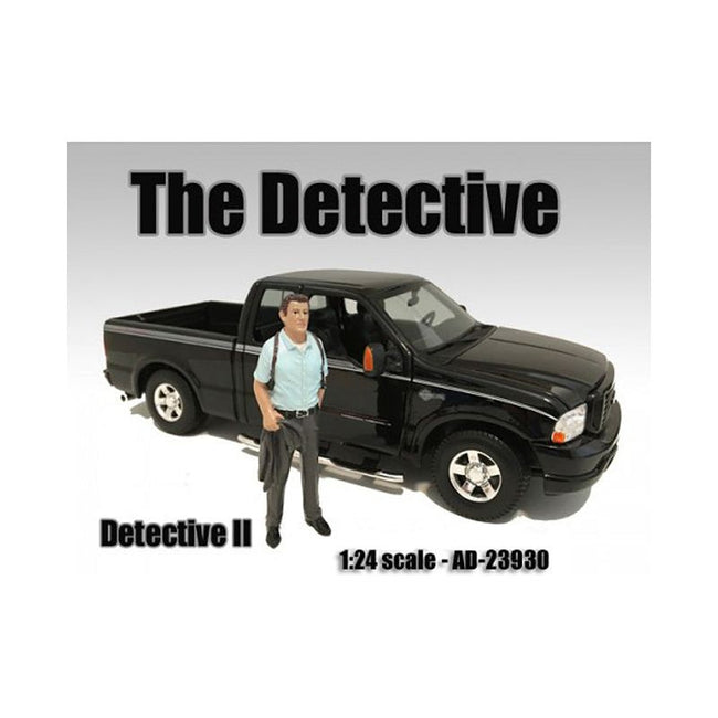 "The Detective 2" Figure For 1:24 Scale Models by American Diorama-American Diorama-ModelCars.com