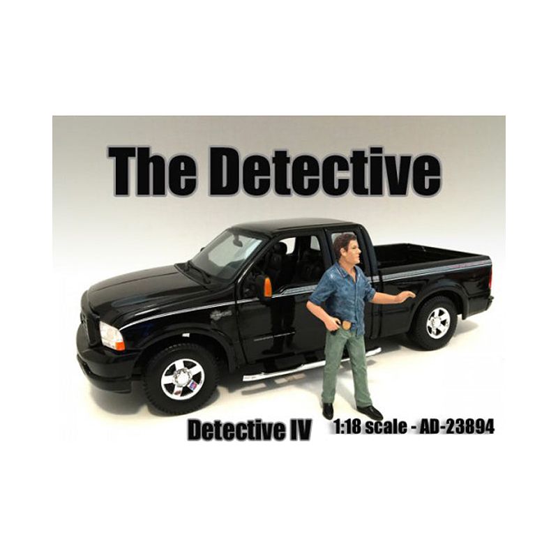 "The Detective 4" Figure For 1:18 Scale Models by American Diorama - American Diorama - ModelCars.com