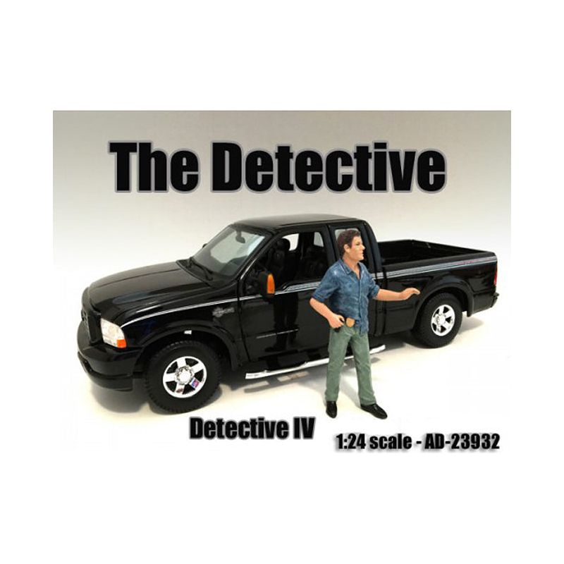 "The Detective 4" Figure For 1:24 Scale Models by American Diorama - American Diorama - ModelCars.com