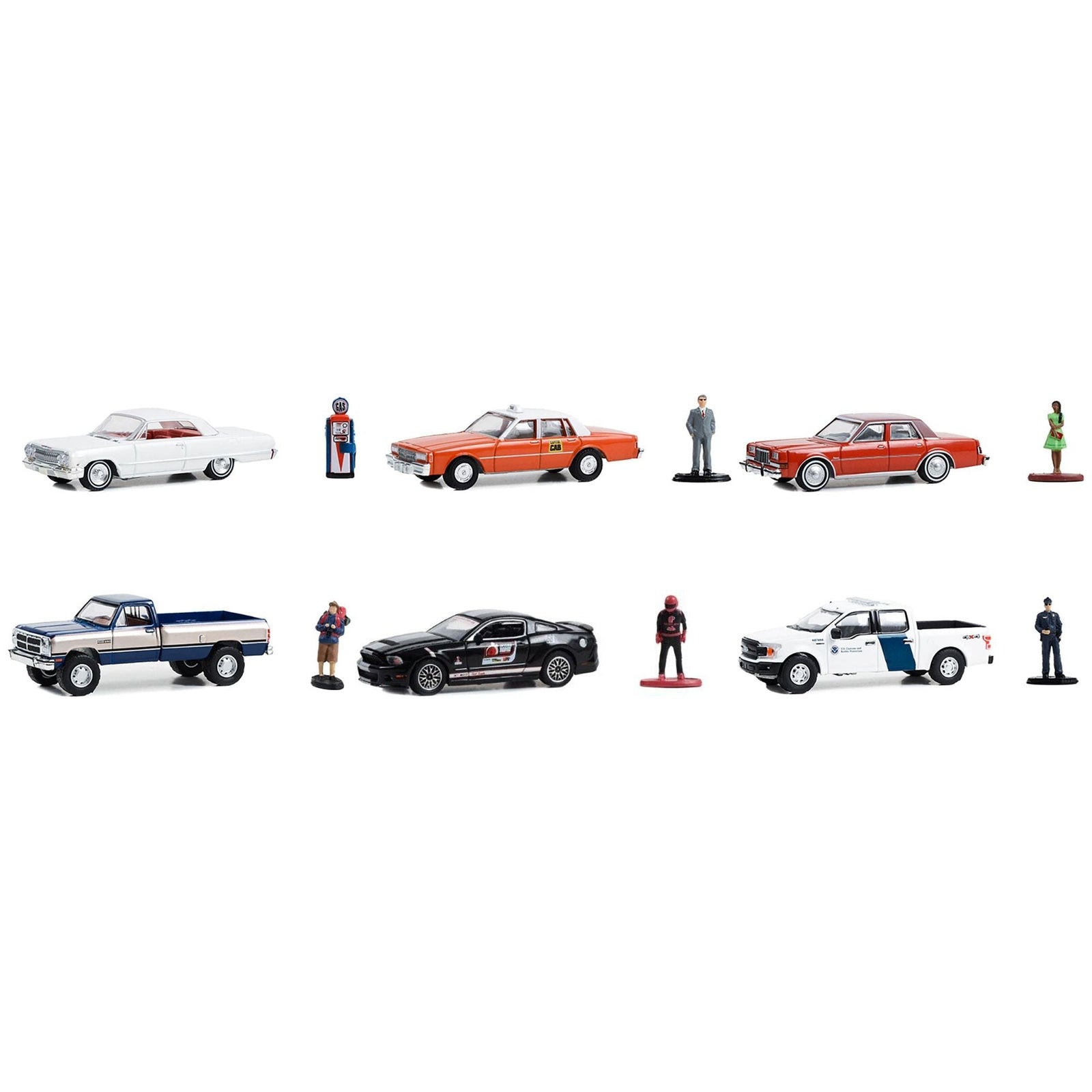 "The Hobby Shop" Set of 6 pieces Series 15 1/64 Diecast Model Cars by Greenlight - Greenlight - ModelCars.com