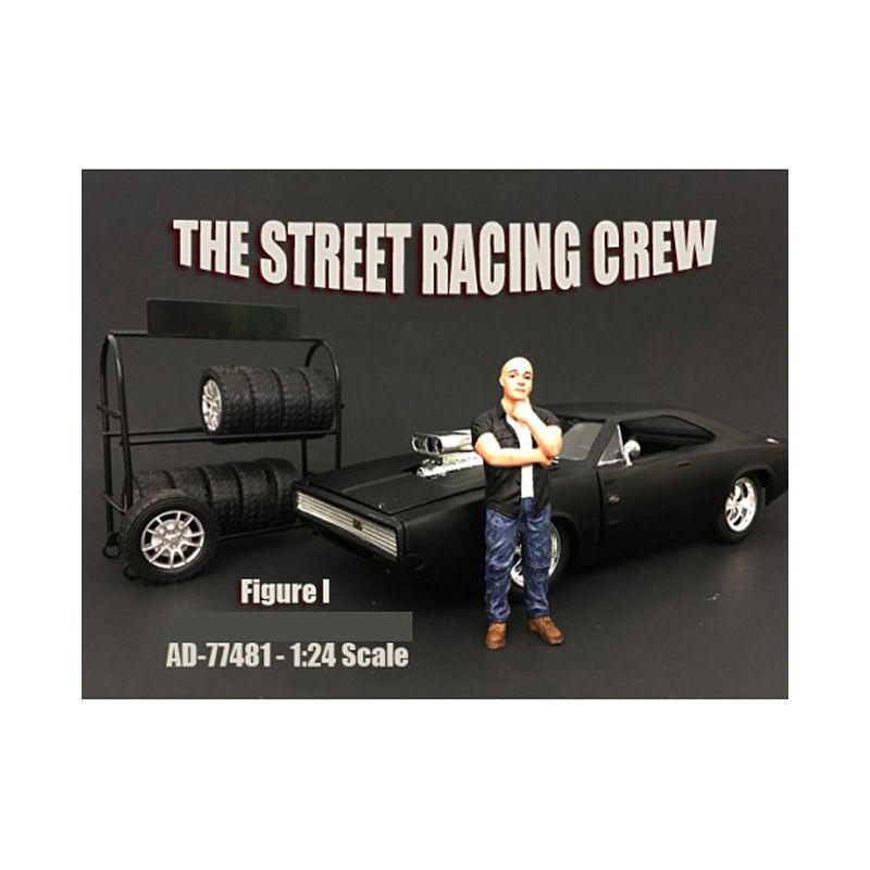 The Street Racing Crew Figure I For 1:24 Scale Models by American Diorama - American Diorama - ModelCars.com