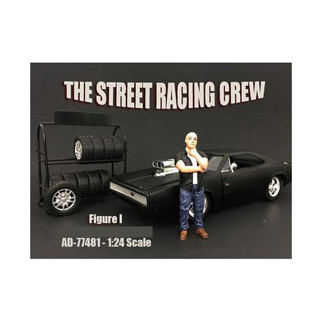 The Street Racing Crew Figure I For 1:24 Scale Models by American Diorama-American Diorama-ModelCars.com