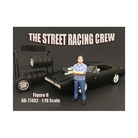The Street Racing Crew Figure II For 1:18 Scale Models by American Diorama - American Diorama - ModelCars.com