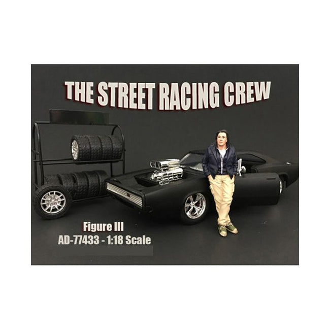 The Street Racing Crew Figure III For 1:18 Scale Models by American Diorama - American Diorama - ModelCars.com