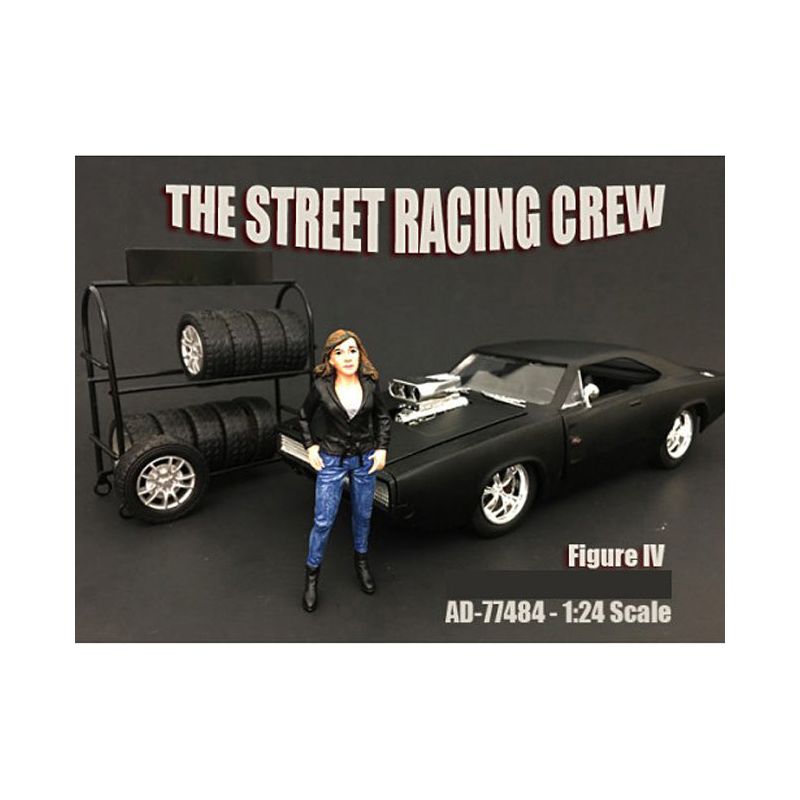 The Street Racing Crew Figurine IV for 1/24 Scale Models by American Diorama - American Diorama - ModelCars.com