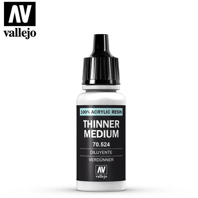 thinner medium vallejo 70524 17ml - Vallejo - ModelCars.com