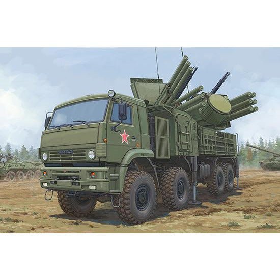 Trumpeter 1/35 Russian 72V6E4 Combat Vehicle of 96K6 Pantsir -S1 ADMGS 01060-Trumpeter-ModelCars.com