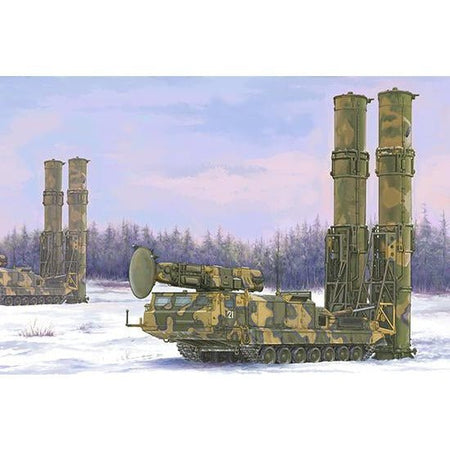 Trumpeter 1/35 Russian S-300V 9A82 SAM 09518-Trumpeter-ModelCars.com