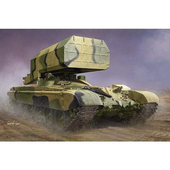 Trumpeter 1/35 Russian TOS-1 Multiple Rocket Launcher Mod.1989 09560-Trumpeter-ModelCars.com