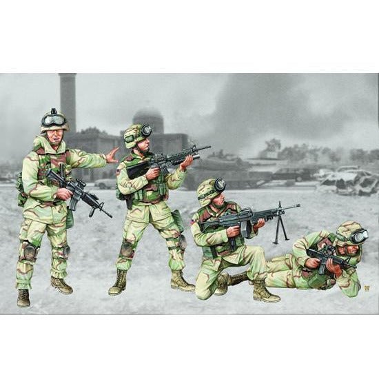 Trumpeter 1/35 US 101st Airborne Division Crew 00410-Trumpeter-ModelCars.com