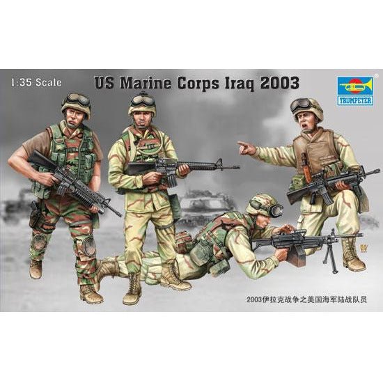 Trumpeter 1/35 US Marine Corps Iraq 2003 00407 - Heartland - ModelCars.com