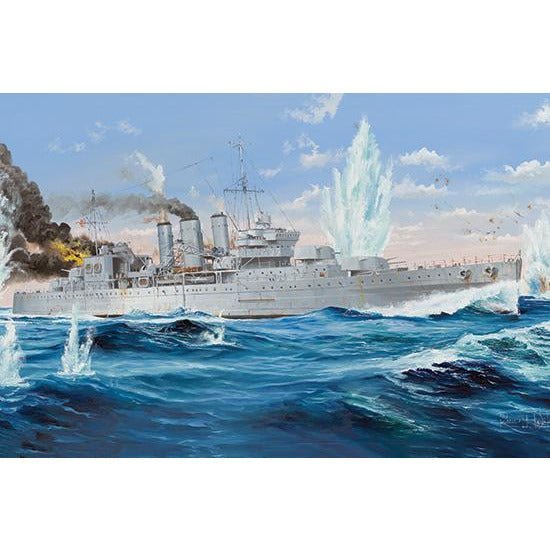 Trumpeter 1/350 HMS Cornwall 05353-Trumpeter-ModelCars.com