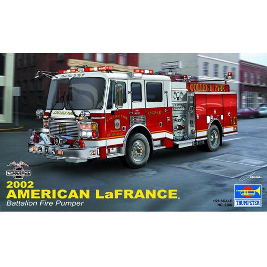 Trumpeter American LAFRANCE Eagle Fire Pumper 2002 - Heartland - ModelCars.com