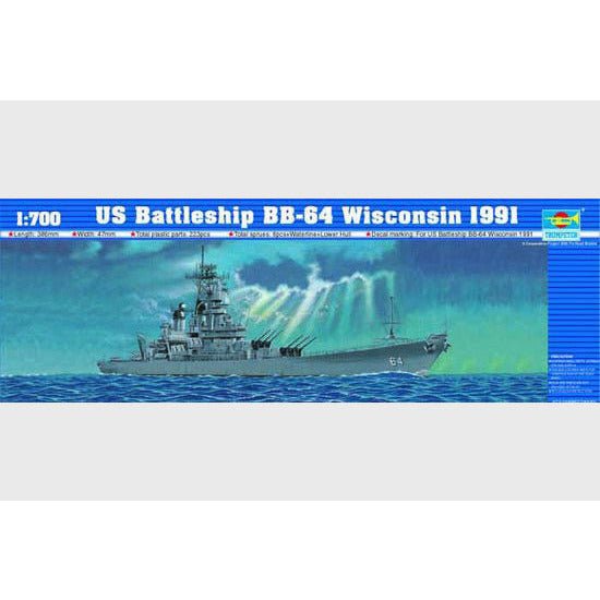 Trumpeter US Battleship BB - 64 Wisconsin 1991 - Heartland - ModelCars.com