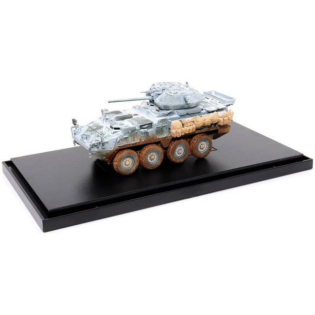 United States M1296 Stryker ICV (Infantry Carrier Vehicle) Dragoon Olive Drab (Snowy Version) "2nd Cav. Germany" (2020) "NEO Dragon Armor" Series 1/72 Plastic Model by Dragon Models-Dragon Models-ModelCars.com
