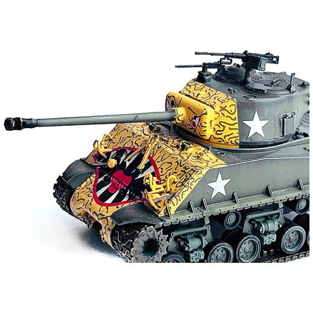 United States M4A3E8 Sherman "Tiger Face" Tank Olive Drab "25th Infantry Division Han River Korea" (1951) "NEO Dragon Armor" Series 1/72 Plastic Model by Dragon Models-Dragon Models-ModelCars.com