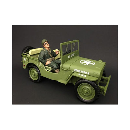 US Army WWII Figure III For 1:18 Scale Models by American Diorama - American Diorama - ModelCars.com