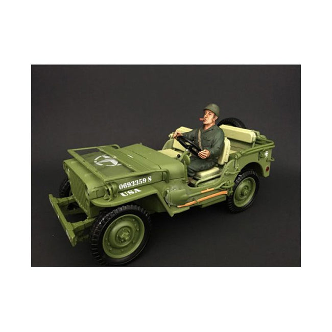 US Army WWII Figure IV For 1:18 Scale Models by American Diorama-American Diorama-ModelCars.com