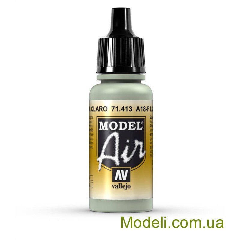 Vallejo Acrylics A - 18F Light Blue - Vallejo - ModelCars.com