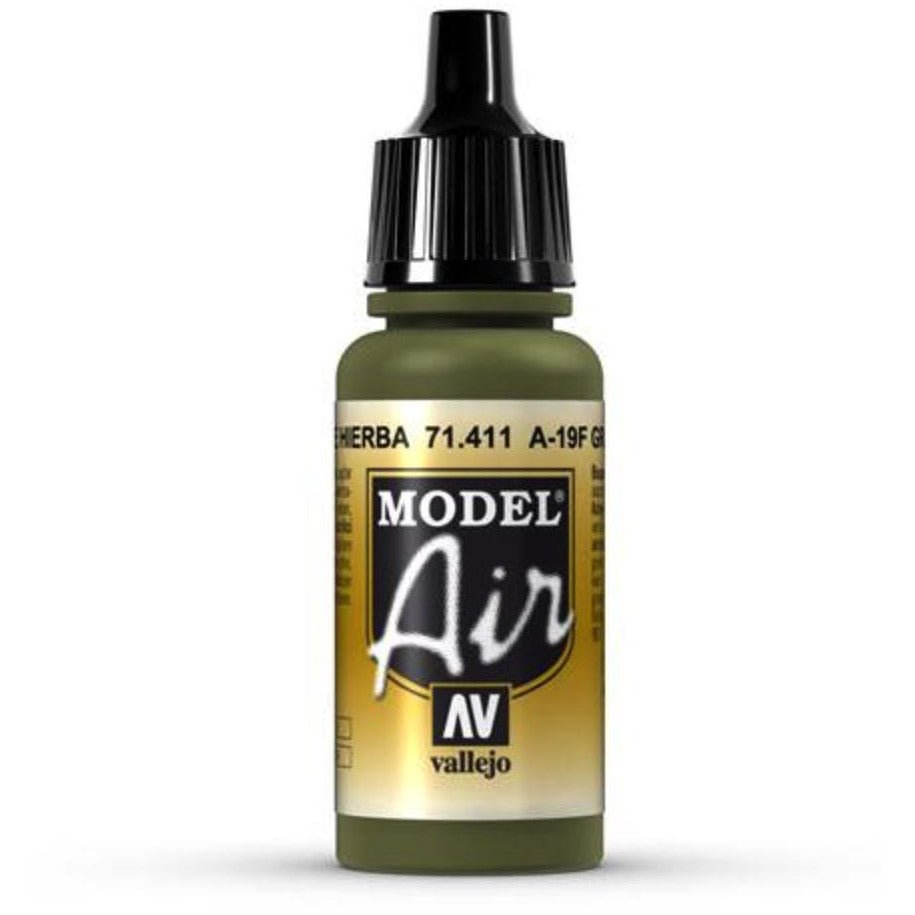 Vallejo Acrylics A - 19F Grass Green - Vallejo - ModelCars.com