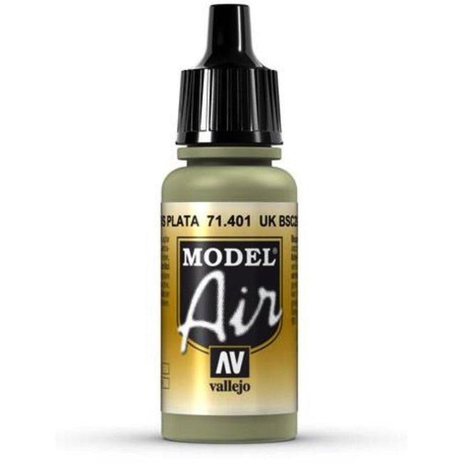 Vallejo Acrylics UK BSC28 Silver Grey - Vallejo - ModelCars.com