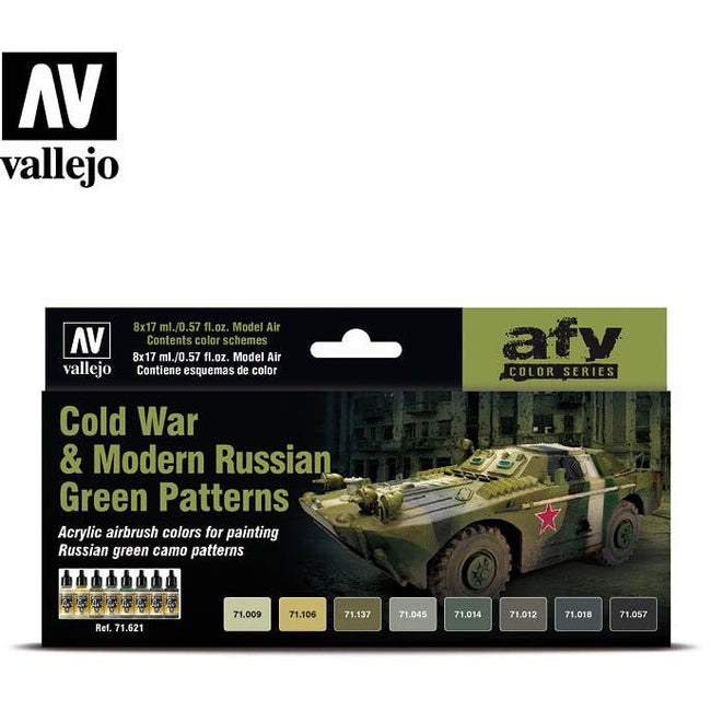 Vallejo AFV - Cold War & Modern Russian Green Patterns - Vallejo - ModelCars.com