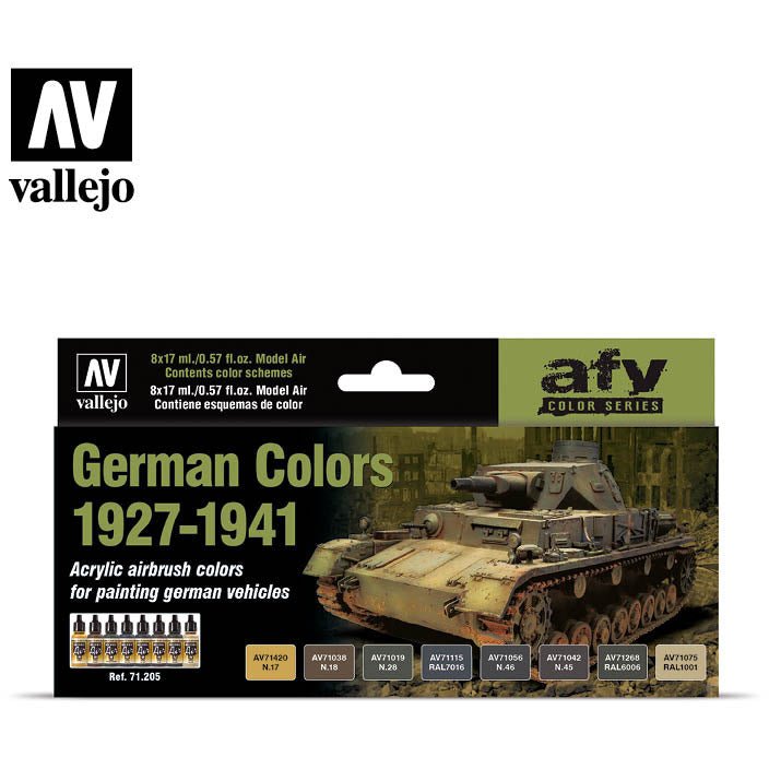 Vallejo AFV - German Colors 1927 - 1941 - Vallejo - ModelCars.com