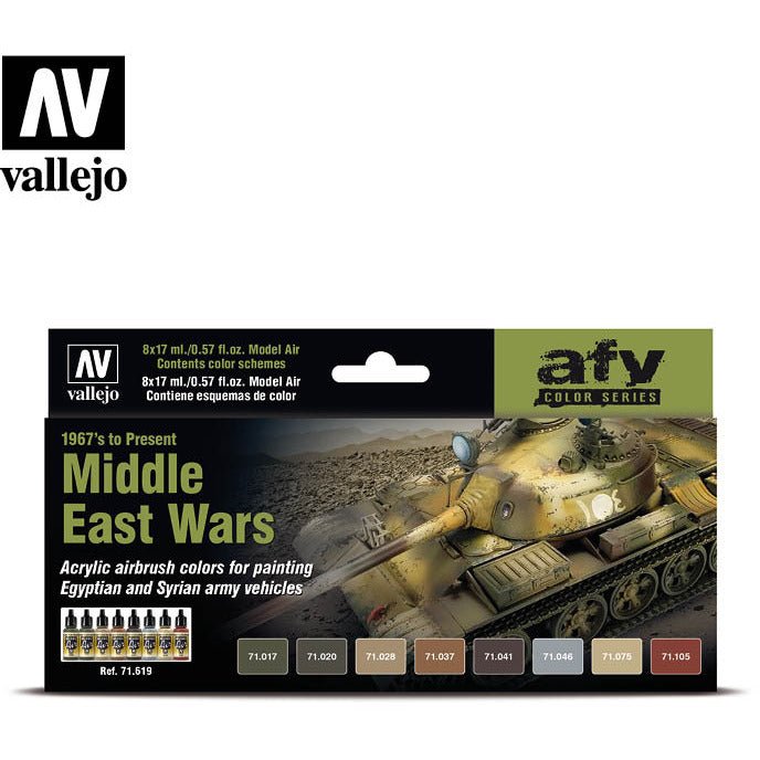 Vallejo AFV - Middle East Wars (1967's to Present) - Vallejo - ModelCars.com