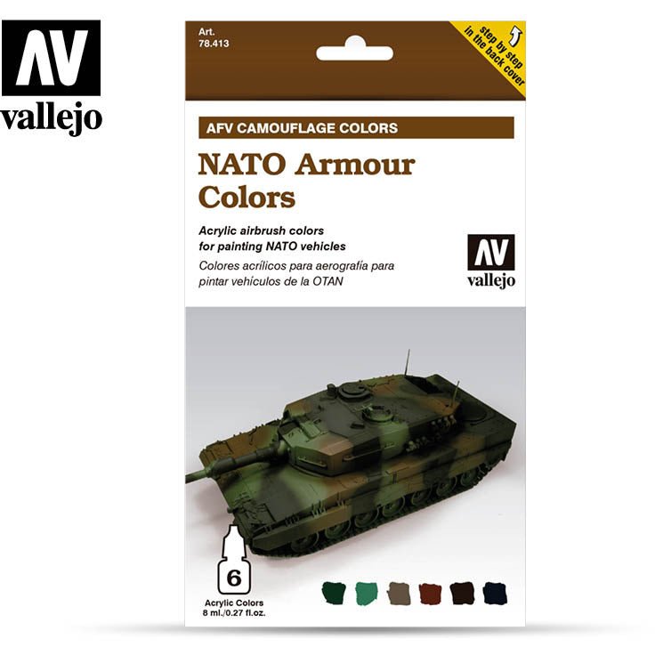 Vallejo AFV NATO Armour Colors - Vallejo - ModelCars.com