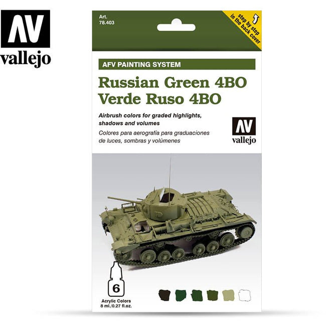 Vallejo AFV - Russian Green 4BO - Vallejo - ModelCars.com