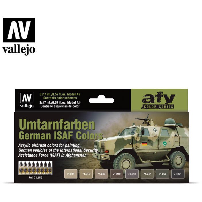 Vallejo AFV - Umtarnfarben German ISAF Colors - Vallejo - ModelCars.com