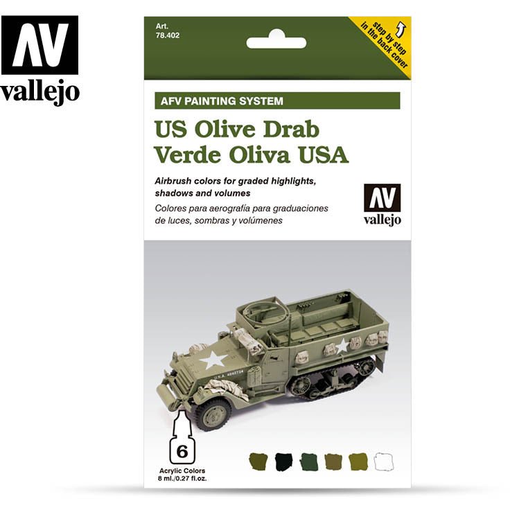 Vallejo AFV - US Army Olive Drab - Vallejo - ModelCars.com