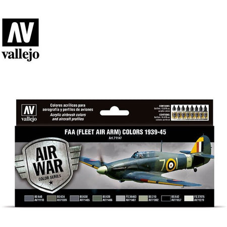 Vallejo Air War - FAA (Fleet Air Arm) colors 1939 - 1945 - Vallejo - ModelCars.com