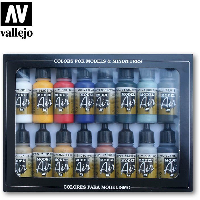 Vallejo Basic - Basic Colors-Vallejo-ModelCars.com