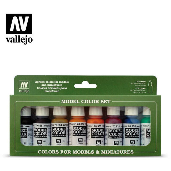Vallejo Basic - Transparent colors - Vallejo - ModelCars.com