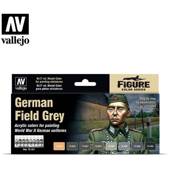Vallejo Figure - German Field Grey - Vallejo - ModelCars.com