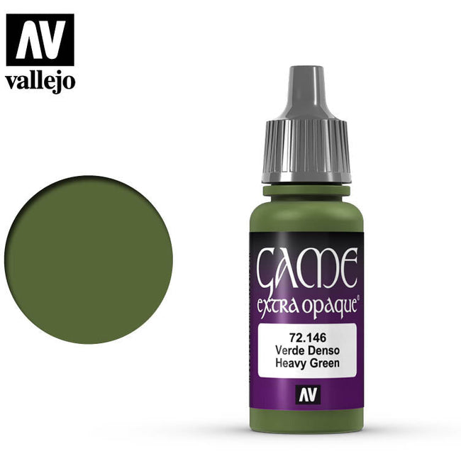 Vallejo Game Color Heavy Green 72146 for painting miniatures - Vallejo - ModelCars.com