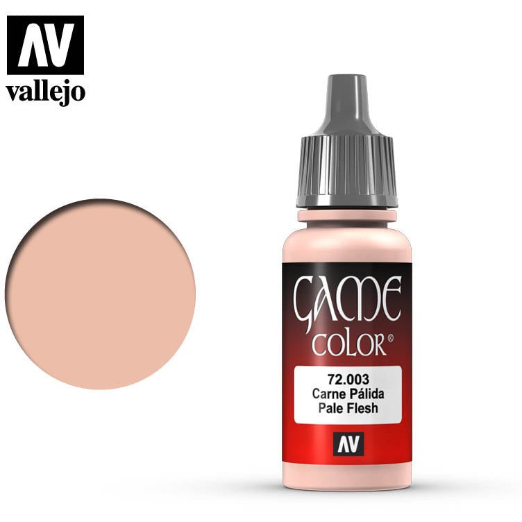 Vallejo Game Color Pale Flesh 72003 for painting miniatures - Vallejo - ModelCars.com