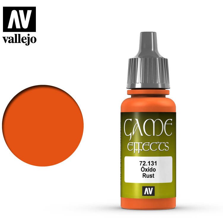 Vallejo Game Color Rust 72131 for painting miniatures - Vallejo - ModelCars.com