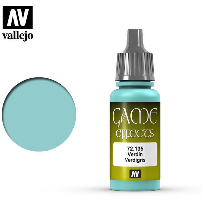 Vallejo Game Color Verdigris 72135 for painting miniatures - Vallejo - ModelCars.com